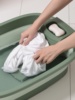 可折叠洗衣盆特大号带搓衣板分体家用大容量宝宝婴儿长方形厚澡盆