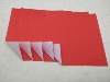 红色白色双色纸正方形折纸红白专业折纸15厘米30厘米70厘米