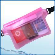 游泳防水包大号(包大号)防水腰包手机，相机防水袋户外运动便携储物透明袋