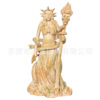 希腊神话权杖女神摆件人物创意，摆设酒柜书房美欧式装饰雕塑工艺品