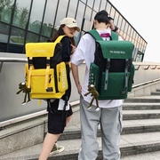 双肩包男士(包男士)大容量商务出差电脑背包，女旅游旅行包高中初中学生书包