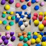 软质海绵球eva泡沫彩色，发泡球儿童玩具幼儿园，投掷道具实心小圆球