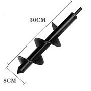 土地打洞神器钻土挖坑大棚，土地转眼机泥土打洞器，花盆松土施肥绿化