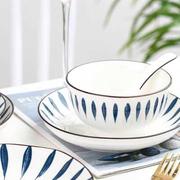 奇怪的碗创意碗碟套装，北欧风网红简约日式餐具，碗筷子勺碗盘碟组合