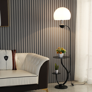 落地灯简约现代客厅卧室沙发角带茶几灯设计师创意北欧立式台灯