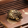 纯铜招财龙龟摆件铜件艺术办公室装饰品龙头龟工艺品客厅摆件