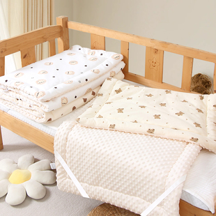 婴儿床褥子新生儿宝宝床软垫可水洗，幼儿园床褥垫，儿童拼接床床铺被