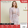 Thursday Island星期四岛屿秋甜美波西米亚连衣裙T216MOP147W