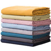 床单布头布料处理纯色学生宿舍单人双人家床上用品防尘盖