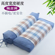上梵颈椎枕头荞麦枕头方形牵引睡眠枕头成人枕拉伸颈椎枕头硬枕头