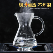 定制五家务耐热玻璃咖啡壶家用手冲壶套装咖啡器具不锈钢过滤杯分