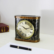 座钟静音台钟客厅简约现代坐钟家用时尚钟表摆件北欧时钟办公桌面