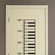 爱佳卡通身高贴 儿童房 钢琴 音乐教室布置墙贴 量身高测量 1.8米