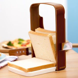 面包吐司切片器分片切割架切面包机分割辅助分层架家用烘焙工具