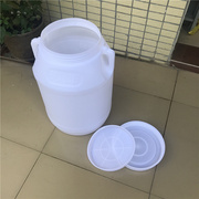 。塑料桶带盖 圆桶化工桶25kg酵素桶50L泔水桶耐酸碱桶废液桶塑胶