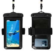 手机防水袋户外漂流游泳包6.5英寸通用沙滩包冲浪防水臂包可触屏