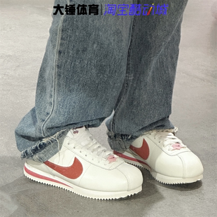 nike耐克cortezvalentine白红情人节阿甘鞋跑步鞋fz5167-133