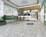 广东瓷砖优等品，600x1200细干粒水磨石民宿餐厅，商铺客厅防滑地砖墙