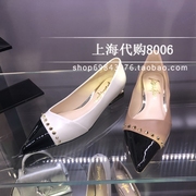 linearosa恋尚萝莎~2023春季女鞋尖头平跟欧美浅口单鞋4m18208