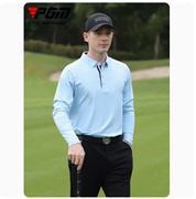 PGM春款高尔夫球衣服男长袖t恤弹力golf速干球衣Polo衫