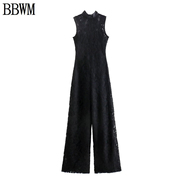bbwm欧美女装，时尚蕾丝拼接连体，裤9178103
