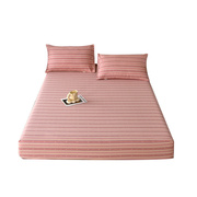 全棉老粗布床笠床单，单件纯棉床罩2023床垫，保护罩加厚防尘罩套