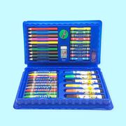 儿童水彩笔绘画套装礼盒画笔，蜡笔小学生美术用品s画板彩色铅笔蜡