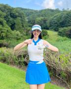 高尔夫球短裙子女士夏季运动高腰半身裙2023韩国高端吸湿排汗女装