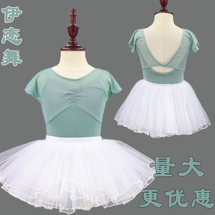 幼少儿童舞蹈服练功服女童长短袖，芭蕾舞考级服中国舞跳舞衣服秋季