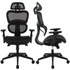 美式人体工学椅时尚舒适靠背网椅可升降旋转办公室用椅电脑椅