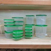 宜家国内普塔餐盒17件套冰箱食品收纳盒厨房食物保鲜储藏盒