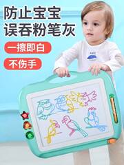 儿童水彩画涂色画板神奇水画板涂鸦摆摊填色益智电子小孩写字板。