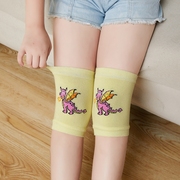花潮花汐夏薄款宝宝学步爬行空调房保暖儿童护膝袜套可爱卡通恐龙