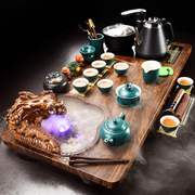 茶具套装整套雾化茶盘茶海茶台陶瓷紫砂自动茶具茶壶连体烧水电器