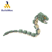 BuildMOC哈利波特MOC-56644小型蛇怪中国拼插拼装积木益智玩具