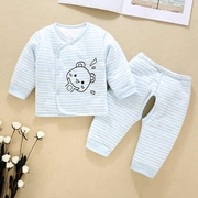新生婴儿衣服分体套装0一到3个月宝宝冬装冬天初生加厚棉服冬款