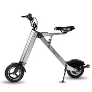 便携式电动折叠车电动成人自行车超轻两轮电动车迷你锂电池代步.