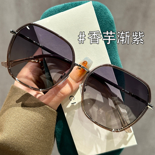 超大框墨镜女高级感显瘦2024超轻偏光，太阳镜可配度数眼镜韩系