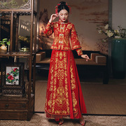 秀禾服2023年新娘中式婚礼礼服嫁衣结婚唐装旗袍秀和服中国风