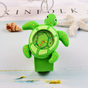 抖音同款绿水龟儿童，手表男生女孩沙雕，乌龟海龟玩具啪啪圈生日礼物