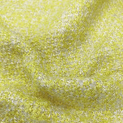 小香风布料编织薄款黄色圈圈羊毛呢面料子做马甲西装套装服装余料