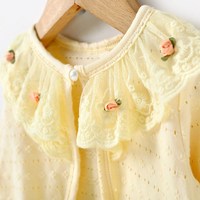 春夏韩版款宝宝空调衫女童装，连衣裙