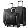 鳄鱼纹24行李箱皮箱，男20寸旅行登机箱商务密码拉杆箱
