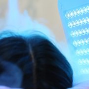 led光子嫩肤仪大排灯喷雾光谱仪，7色折叠美容面罩雾化光疗美容仪器