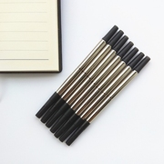 签字笔芯05mm黑色，替换派克im威雅，宝珠笔通用金属水性笔芯