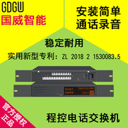 GDGW国威智能电话交换机4进16出 2进8出 1进16出集团电话程控