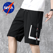 NASA夏装男装短裤薄款中短裤高端五分裤休闲裤子运动裤居家裤5分