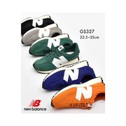 日本直邮newbalance儿童运动鞋，橘色休闲平底简约gs327