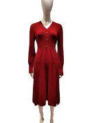 vesascollection唯尚女装，连衣裙法式气质，温柔设计感茶歇裙w1790
