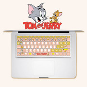 适用于macbook键盘膜pro13寸硅胶，保护膜air12笔记本，电脑15猫老鼠